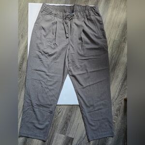 Women's Pull On Pants Gray Old Navy Large Billie High Rise Style